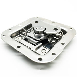 Serrure papillon en acier inoxydable de taille moyenne dans un plat uni pour le cas de vol boîtier de route verrouillable verrouillable verrou torsadé - Product Image 3