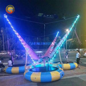 <span class=keywords><strong>Shenlong</strong></span> China, Juegos Mecánicos para Parques de Diversiones, Trampolín Eléctrico 4 en 1 para Niños con Luces, Estructura de Acero Aleado, Potencia de 2 kW - Product Image 6