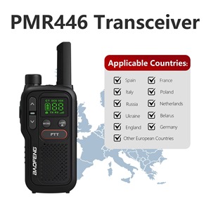 BF-T18 Baofeng đài phát thanh Walkie Talkie Đèn pin ham thu phát vô tuyến 2 Wát cầm tay <span class=keywords><strong>Transmitter</strong></span> pmr446 <span class=keywords><strong>Mini</strong></span> 2 cách phát thanh - Product Image 2