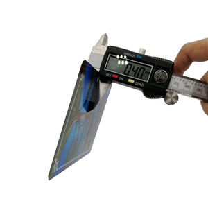 بيع بالجملة مصنع مخصص بطاقات طباعة الشركة المصنعة مع ختم حواف الفضة للكبار - Product Image 4