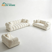 Canapé modulable en velours sur mesure du fabricant d'origine pour agents de marques de meubles et distributeurs régionaux – Stock disponible