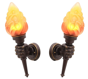 Lampada da parete fiaccolatore Vintage Homestay Bar ristorante lampada torcia corridoio - Product Image 5