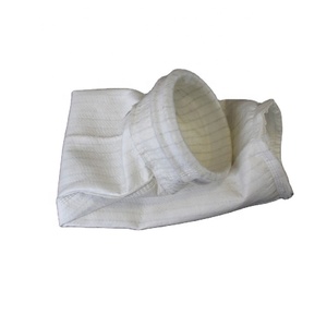 Sản xuất túi lọc bụi PE 130*3000 Thông số kỹ thuật khác nhau của túi bụi tròn để bán vải cơ sở sợi Polyester/metas - Product Image 5