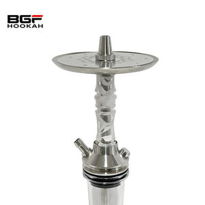 Commercio all'ingrosso <span class=keywords><strong>di</strong></span> alta qualità 40CM <span class=keywords><strong>di</strong></span> Moze Breeze colorato Pro narghilè Shisha Set in acciaio narghilè - Product Image 3