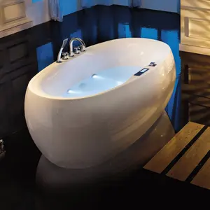 Hot Selling Portable Bathroom Tubs Fresstanding Whirlpool Massage Bathtub