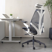 Chaise de bureau ergonomique en maille respirante haut de gamme pour la maison et l'ordinateur, chaise réglable confortable pour hôpital et atelier