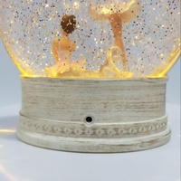Décorations lumineuses LED Melody Globe à eau et globe à neige Type de produit et style d'art populaire Ballerine Cadeau et artisanat Nouveautés 2020