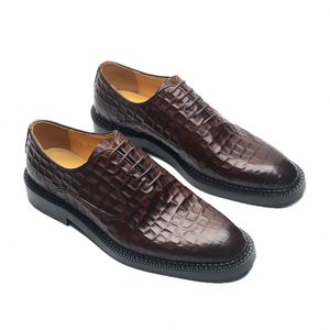 Chaussures habillées de luxe élégantes et tendance pour hommes, grandes tailles, pour affaires et mariages, rehaussantes - Product Image 6