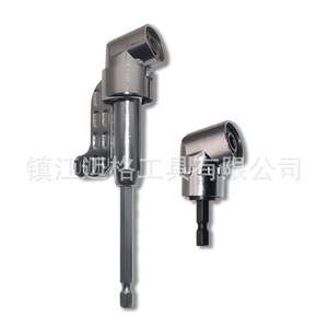 Screwdriver Bit Corner Bender 105 Degree Reversible For Electric Drill Silver Black Long Short Model Chromium Vanadium Steel - Product Image 2