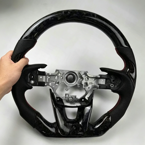 Venta Directa de Fábrica, Volante de Fibra de Carbono Forjado para <span class=keywords><strong>Lexus</strong></span> IS350 GS350 GS300 IS250 IS ES RX NX LS UX <span class=keywords><strong>LC</strong></span> GS GX LX <span class=keywords><strong>LC</strong></span> - Product Image 1