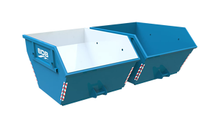 Garbage Collection <b>Recycling</b> Rubble <b>Storage</b> <b>Bin</b> 4M Hardox/ST-52 Material Industrial Waste Treatment Machinery - Product Image 4