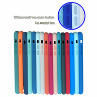 2020 étui de téléphone portable en Silicone Design personnalisé d'origine avec logo Apple pour iPhone 7/8Plus étui de téléphone portable en Silicone liquide