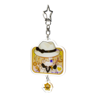 Pendentif en plastique avec breloque découpée au laser porte-clés en acrylique avec impression UV porte-clés en acrylique personnalisé animation mignonne porte-clés en forme de dessin animé breloque en acrylique