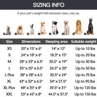 Cama para perros ortopédica de lujo personalizada 14 sofá cama para perros de raza pequeña moderna barata antideslizante con fondo de espuma viscoelástica