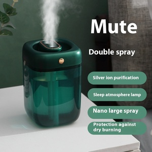 เครื่องเพิ่มความชื้น USB ขนาดเล็กสำหรับบ้านตั้งโต๊ะห้องนอนสำนักงานที่เงียบสงบความจุสเปรย์ขนาดใหญ่แบบพกพา - Product Image 2
