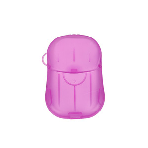 Hot Bán Du Lịch Xách Tay Bao Bì Hộp Bao Bì Mini Rửa Tay Tạo Bọt <span class=keywords><strong>Sheets</strong></span> Xà Phòng Dùng Một Lần Giấy - Product Image 1