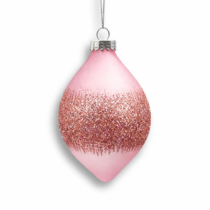 Adorno Navideño de Cristal Soplado a Mano con Forma de Lágrima, Color Personalizado, Decoración Brillante para Árbol de Navidad, Fábrica con Certificación BSCI y SMETA - Product Image 3