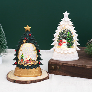 Lanterne de Cabine Téléphonique Lumineuse Rouge de Noël <span class=keywords><strong>Vintage</strong></span> Bonhomme de Neige Figurine de Père Noël Décoration de Cabine Téléphonique pour la Saison des Vacances - Product Image 3