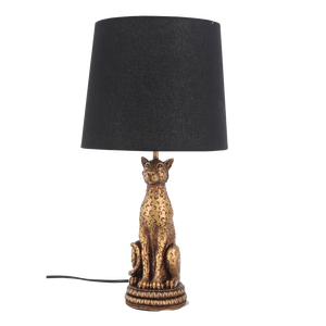 <strong>Leopard</strong> Polyresin Animal Table <strong>Lamp</strong> for Reading Room or Bedroom Desk <strong>Lamp</strong> Gold Color Home Decoration Night <strong>Lamp</strong> for Bedroom - Product Image 1