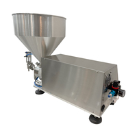 Machine de remplissage pneumatique électrique tolérante aux particules 5mL-5L pour pâte de piment, yaourt, cosmétiques