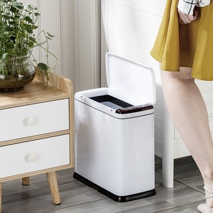 9L Smart induction automatic sensor trash can touch-less sensor kitchen garbage bin Auto intelligent trash can