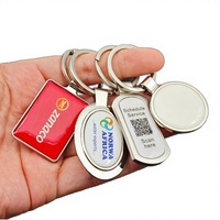Mosquetón Personalizado Profesional de Aleación de Zinc con Acabado Brillante Ecológico, Duradero y Chapado en Níquel para Identidad de Marca Empresarial, Venta al Por Mayor