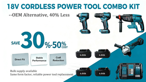 Kit combiné de 4 outils MKT 18V LXT : perceuse à percussion, tournevis, meuleuse, perceuse à percussion DHR242, 4 batteries 6.0Ah, chargeur double DC18RD - Product Image 4