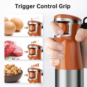 Mixeur plongeant filaire 5 en 1 à vitesse variable 1100W avec hachoir pour soupes, aliments pour bébés et smoothies - Product Image 3