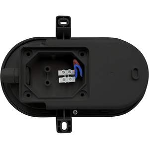 Lámpara de Pared LED Negra Velamp TartaRuga de 5.5W, IP54, 450Lm, 4000K, Iluminación Exterior para Jardín, Plástico ABS, Montaje en Tira Larga - Product Image 6