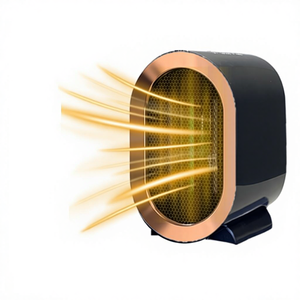 Calentador de Aire Eléctrico Portátil de 1200W, Ventilador de Calefacción Rápida con 3 Velocidades Ajustables, Calentador de Espacio para Invierno, Mini Calentador - Product Image 1