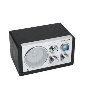 <span class=keywords><strong>Radio</strong></span> Retrò <span class=keywords><strong>Portatile</strong></span> in Legno dal Design Classico con Sintonizzazione <span class=keywords><strong>Analogica</strong></span> FM, Riproduzione USB e Altoparlante Mono Integrato - Product Image 4