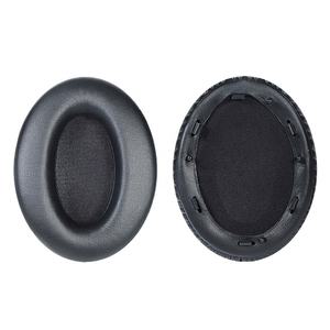 Pour <span class=keywords><strong>Sony</strong></span> coussins d'oreille <span class=keywords><strong>WH</strong></span>-<span class=keywords><strong>1000XM3</strong></span> housse en cuir protéiné oreillette remplacement réduction du bruit casque coussinets d'oreille en mousse - Product Image 4