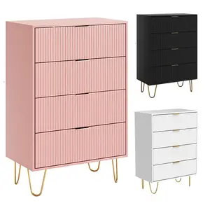 Living Room Bedroom Clothes Double Drawer Dresser Tall Storage Organizer Cabinet Wardrobe Chest Para Ropa Cajoneras de Madera