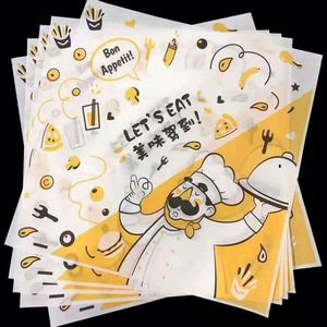 Emballages personnalisés pour tacos biodégradables avec logo de restaurant, enveloppes colorées, papier ciré à carreaux pour la restauration rapide - Product Image 4