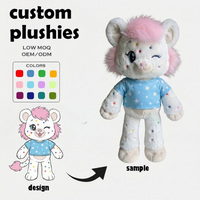 Jouets en peluche personnalisés, poupées, faible MOQ, mini astronaute, vache des Highlands, jouet musical pour bébé, jouet en peluche animal Zootopia, maille d'anniversaire