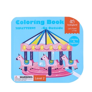 Niet-Giftig Kleurboek Voor Kinderen Die Tekenspeelgoed Afdrukken Schetsboek Ga Buiten Magic Painting Kids - Product Image 2
