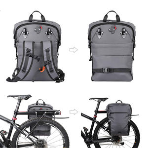 Factory Direct Bike Pannier Waterproof 24L Road Bicycle Rear Side Trunk Travel <b>Luggage</b> Bag Backpack Bike Bag - Product Image 2