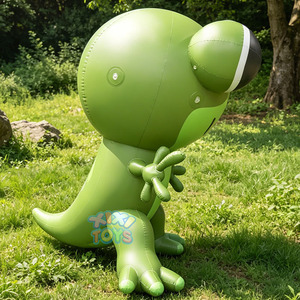 Ballons géants gonflables étanches en forme de gecko de 2 m de haut, modèles d'animaux gonflables personnalisés pour la publicité extérieure et les événements. - Product Image 4