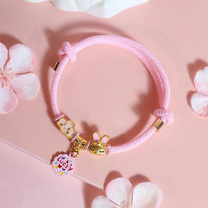 Venta al por mayor Fresh Sakura Rose Pet <span class=keywords><strong>Collar</strong></span> <span class=keywords><strong>Pink</strong></span> Cat <span class=keywords><strong>Collar</strong></span> con Gold Lock Pearl Chain Accesorio Patrón sólido para gatitos Perros - Product Image 4