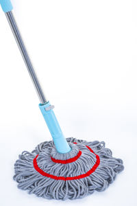 Balai serpillière magique mains libres en PVA et microfibre pour le nettoyage des sols - Product Image 2