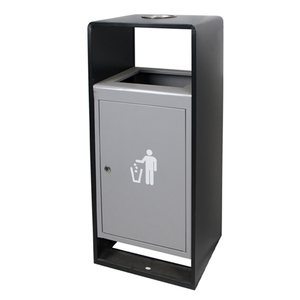 Customizable Park Vertical Uncovered Storage Bucket Standing Structure Street Ashtray and <strong>Garbage</strong> Bin - Product Image 2
