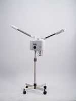 Machine à vapeur ionique chaude et froide 2-en-1, beauté numérique nano, vaporisateur d'ozone, vapeur faciale, équipement de salon de beauté
