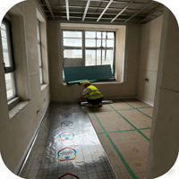 Alfombrilla de Aislamiento Térmico y Acústico Flexible con GPS Nano-modificado de 25 mm de Espesor, Aislamiento Acústico para Piso