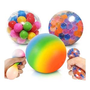 Pelota Sensorial Antiestrés Personalizada Premium, Juguete de Alivio del Estrés de Mochi de Ascenso Lento con Forma de Cubo de Hielo para Niños y Adultos - Product Image 1