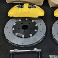 Kit d'étriers de frein surdimensionnés 6 pistons GT350, système de freinage de course pour Mitsubishi Lancer, Nissan GT-R, Toyota Supra, Chevrolet Camaro