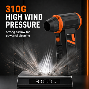 Ventilateur turbo puissant 310g, forte pression de vent, ventilateur rechargeable 10000mAh, ventilateur turbo violent pour le nettoyage de la poussière - Product Image 5