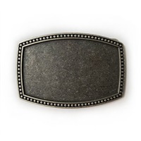 Ceinture carrée en alliage de zinc DIY pour boucle – Design simple et élégant pour un style décontracté et tendance, idéale pour le skateboard – Pour personnaliser votre style