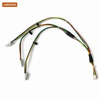 Connecteur de câblage automobile autobloquant push-pull en laiton ABS à 3 branches pour capteur LINKZUN AWM1007 26AWG 300V VW-1