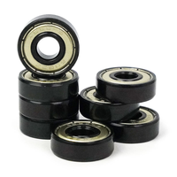Roulements à billes à gorge profonde moins chers 608ZZ/608RS/608 ABEC-5, étanchéité en fer de précision, roulements de skateboard en acier au carbone