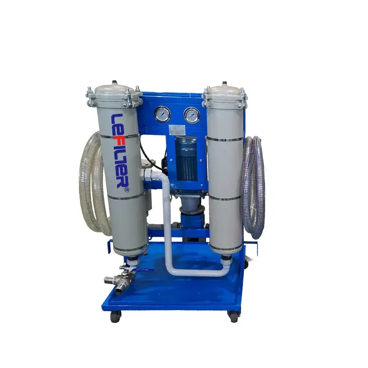 Motorolie Purifier Machine Met 32l/Min Flow Hydraulische Olie Reiniging Auto Afval Motor Olie Recycling Machine
